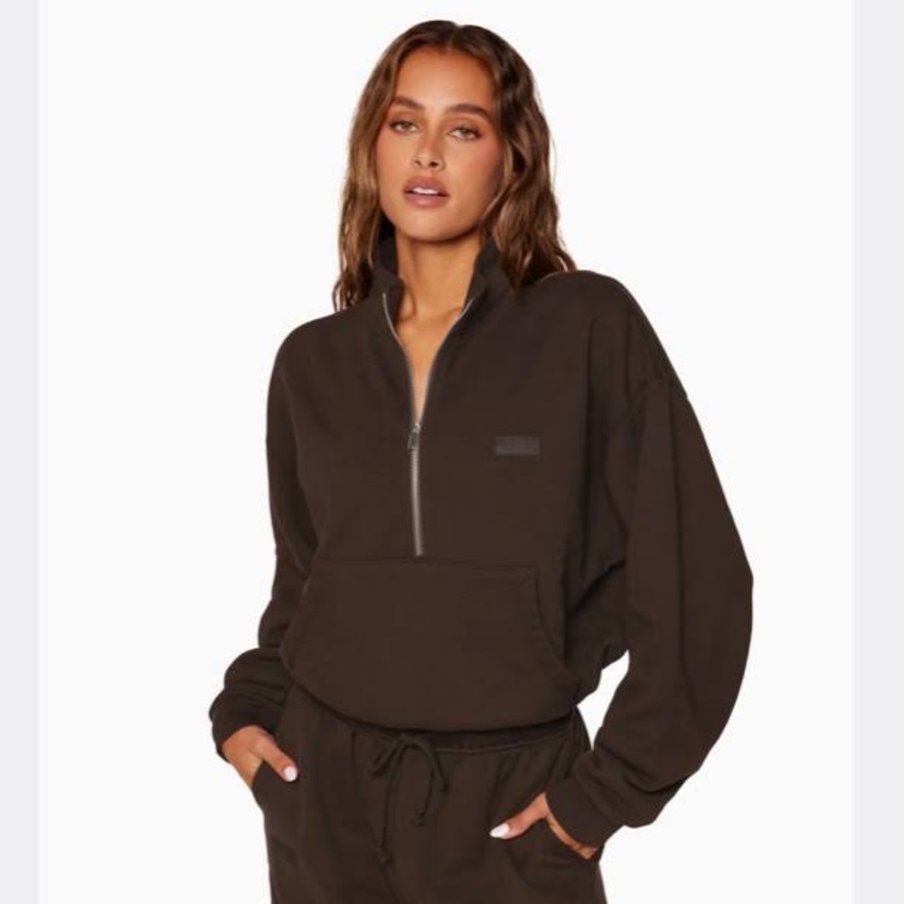 Set Active Sherpa half zip pullover size XS